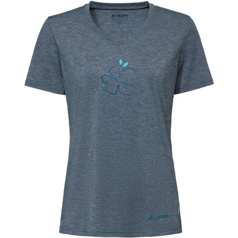 Women's printed active top VAUDE Skomer III