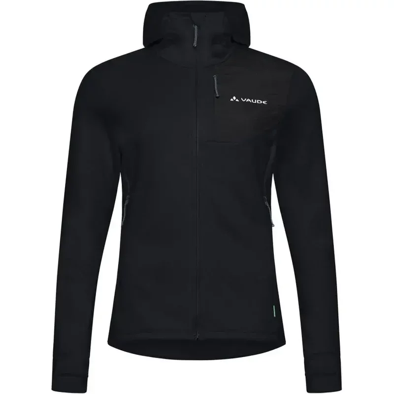 Women's zipped hooded fleece VAUDE Monviso III