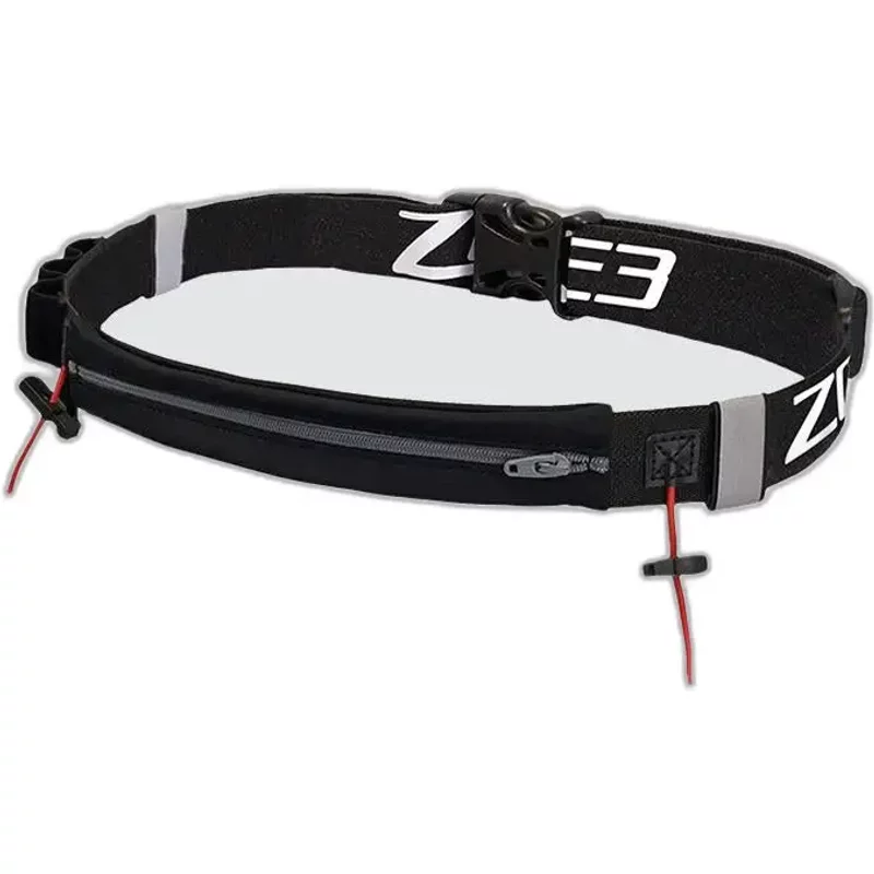 Belt Running avec pochette carburant lycra et stockage gel énergétique Zone3