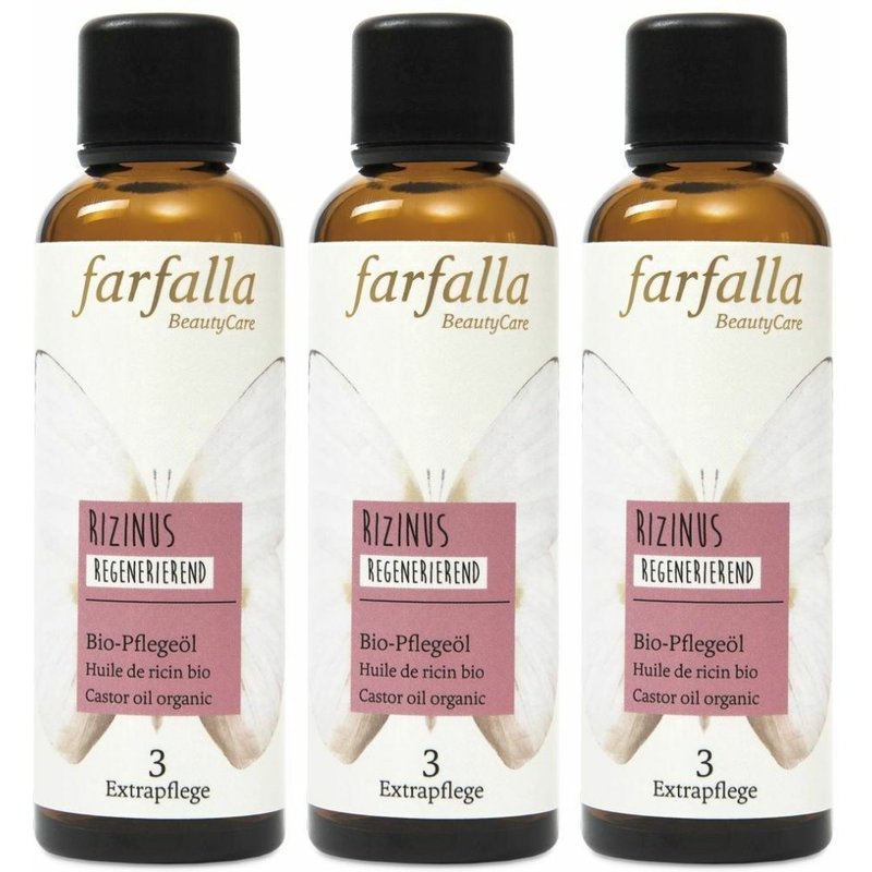 farfalla Rizinus Bio-Körperöl Haaröl Regeneration