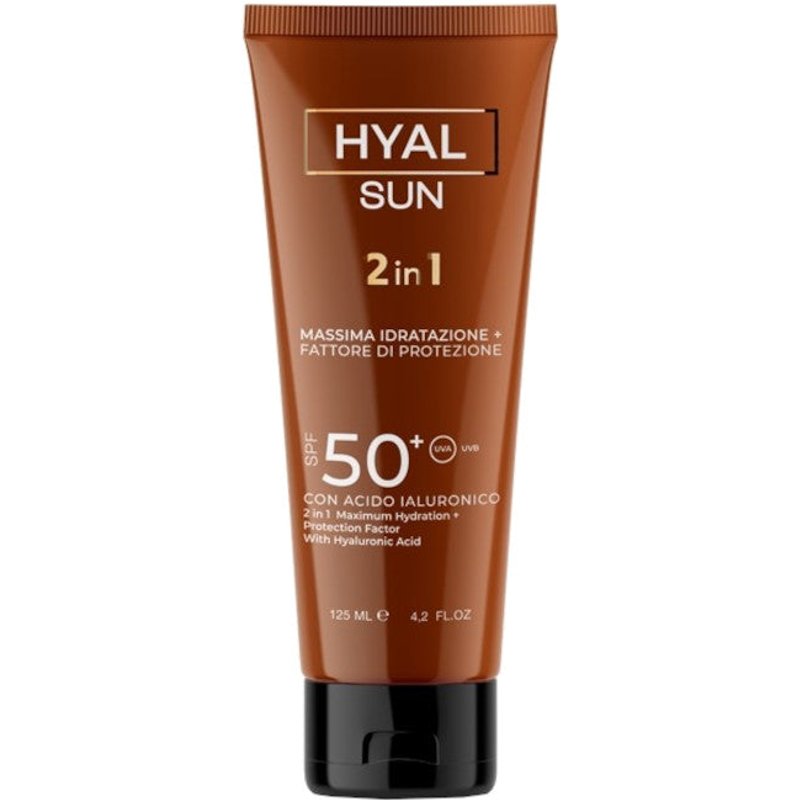 Lr Wonder Company Hyal Sun - Crema Solare Spf 50+ 2 In 1 Viso/Corpo 125 Ml - 125 Ml-image