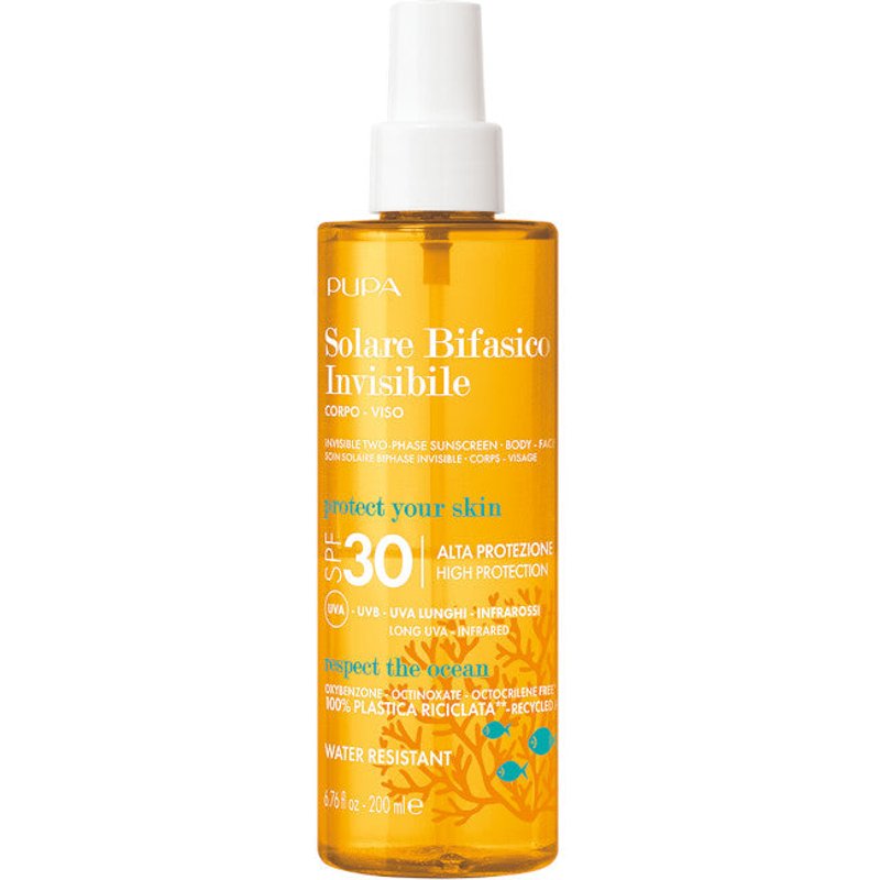 Pupa Solare Bifasico Invisibile Spf 30 Viso/Corpo 200 Ml - 200 Ml-image