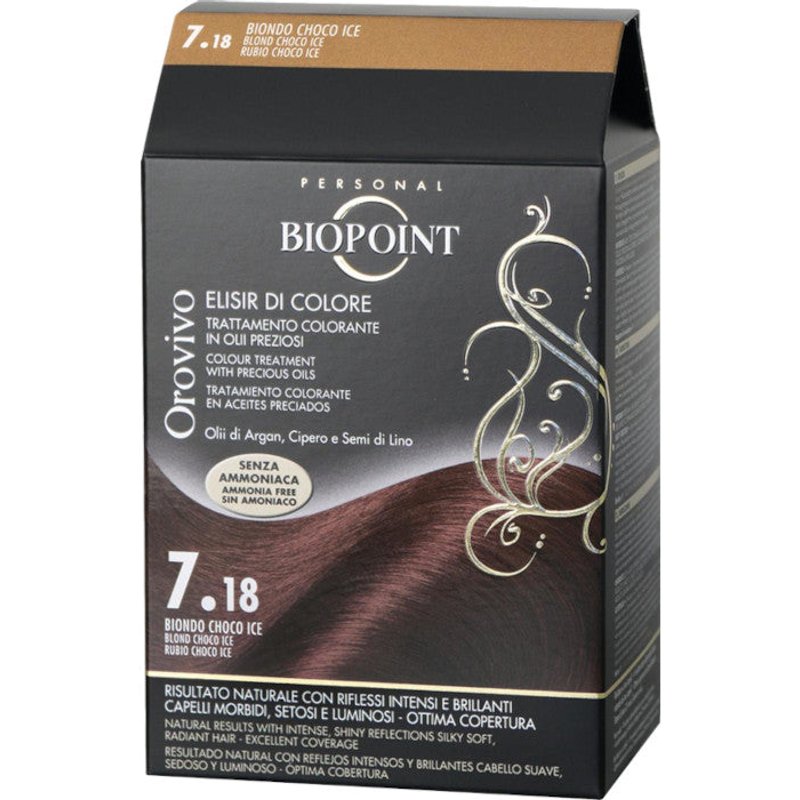 Biopoint Orovivo Elisir Di Colore - N.7.18 Biondo Choco Ice-image