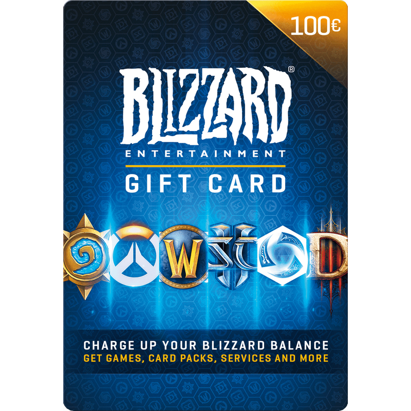 Blizzard-gavekort 100€