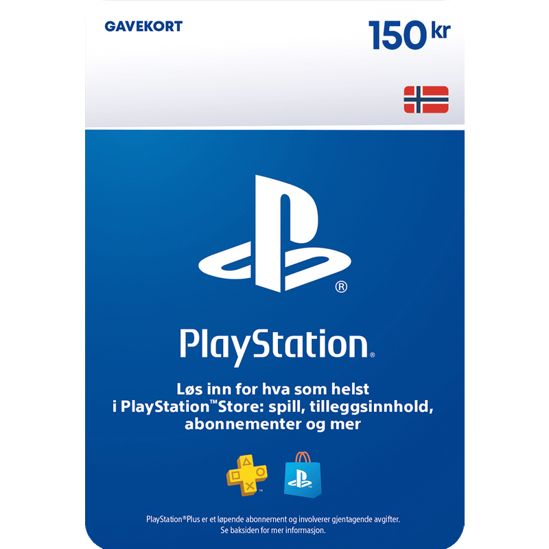 PlayStation Store gavekort 150 kr