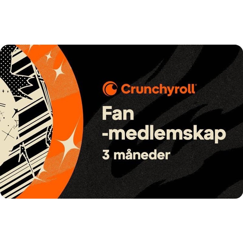 Crunchyroll Premium Fan 3 Måneder