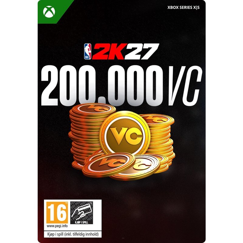NBA 2K27 200000 virtuell valuta-pakke