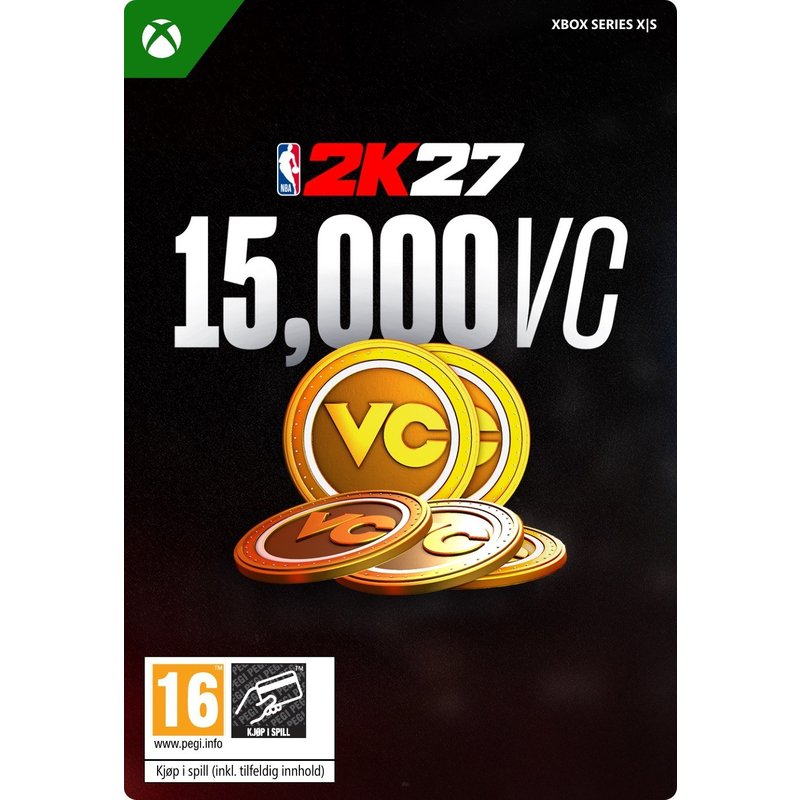 NBA 2K27 15000 virtuell valuta-pakke