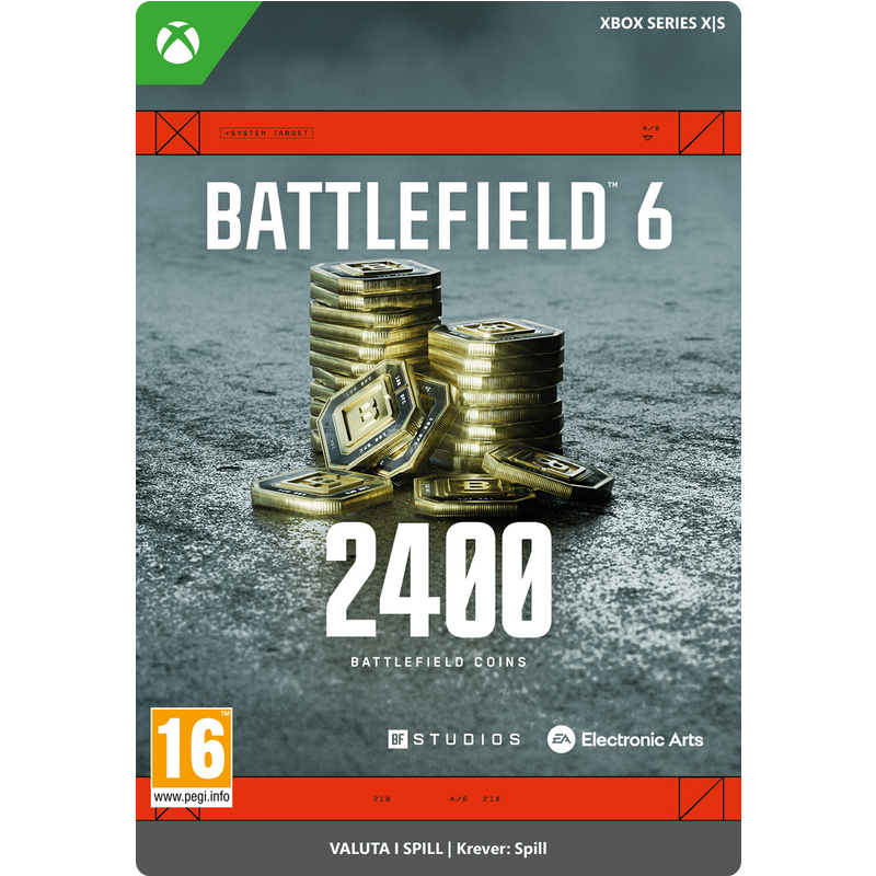 BATTLEFIELD 6 2400 BATTLEFIELD COINS