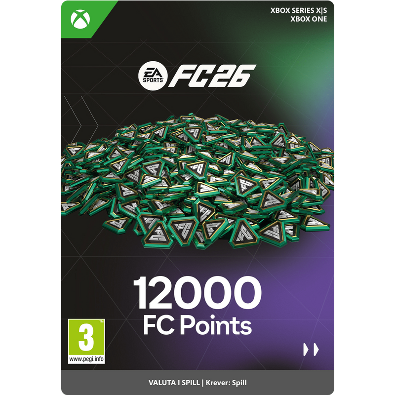 EA SPORTS FC 26 12.000 FC POINTS
