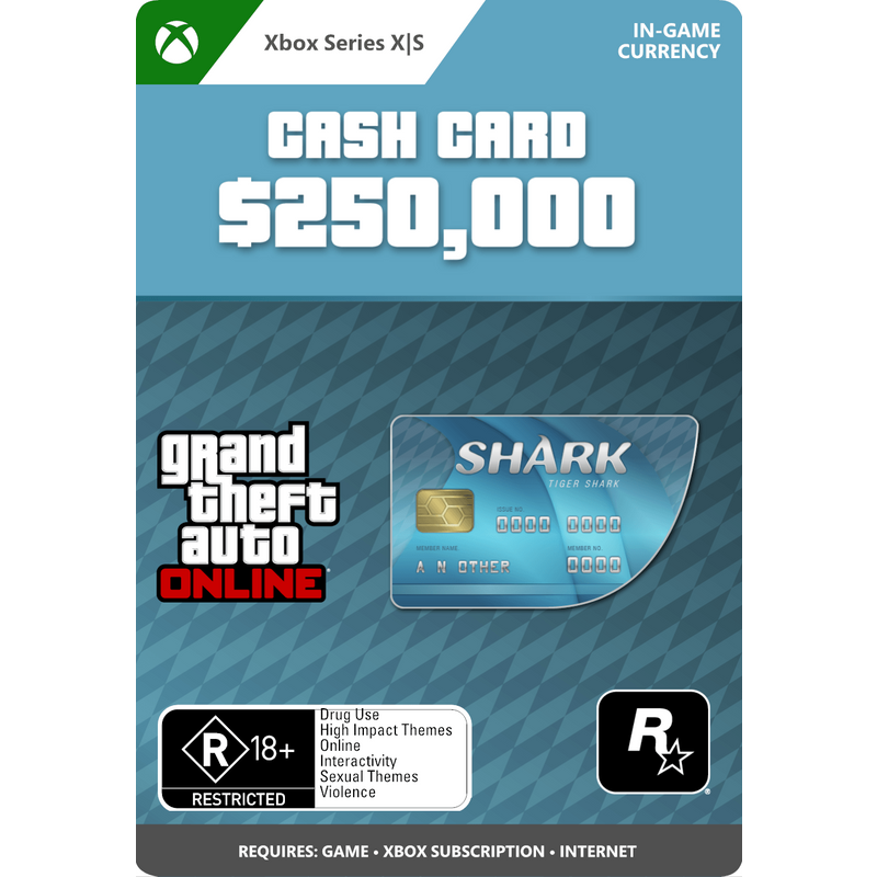 Tiger Shark Card GTA Online (Xbox Series X|S)