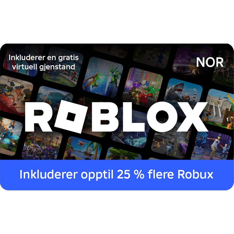 Variabel Roblox Gavekort | Robux Gavekort | Roblox Gift Card