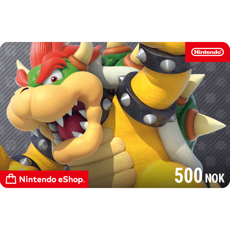 Nintendo eShop Card 500 kr | Nintendo Gavekort