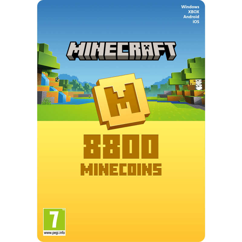 Minecraft Minecoins: 8800 Coins