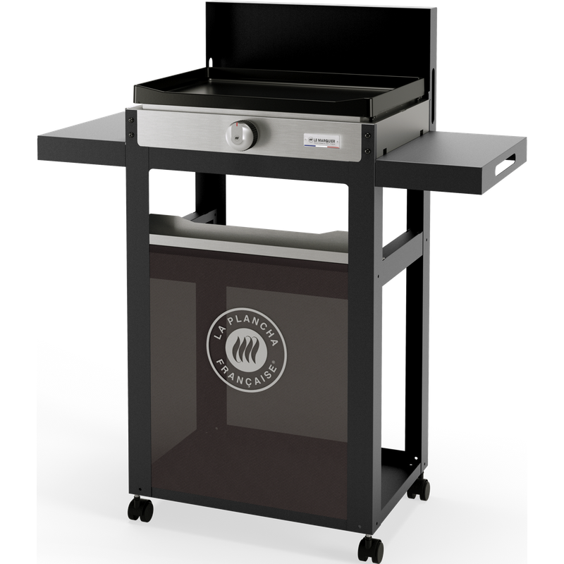 Ensemble Plancha et Chariot La Plancha Française Électrique Acier
