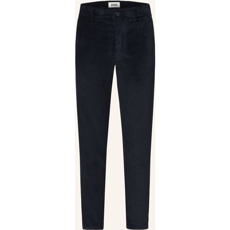 Drykorn Cordchino Ajend Slim Fit blau