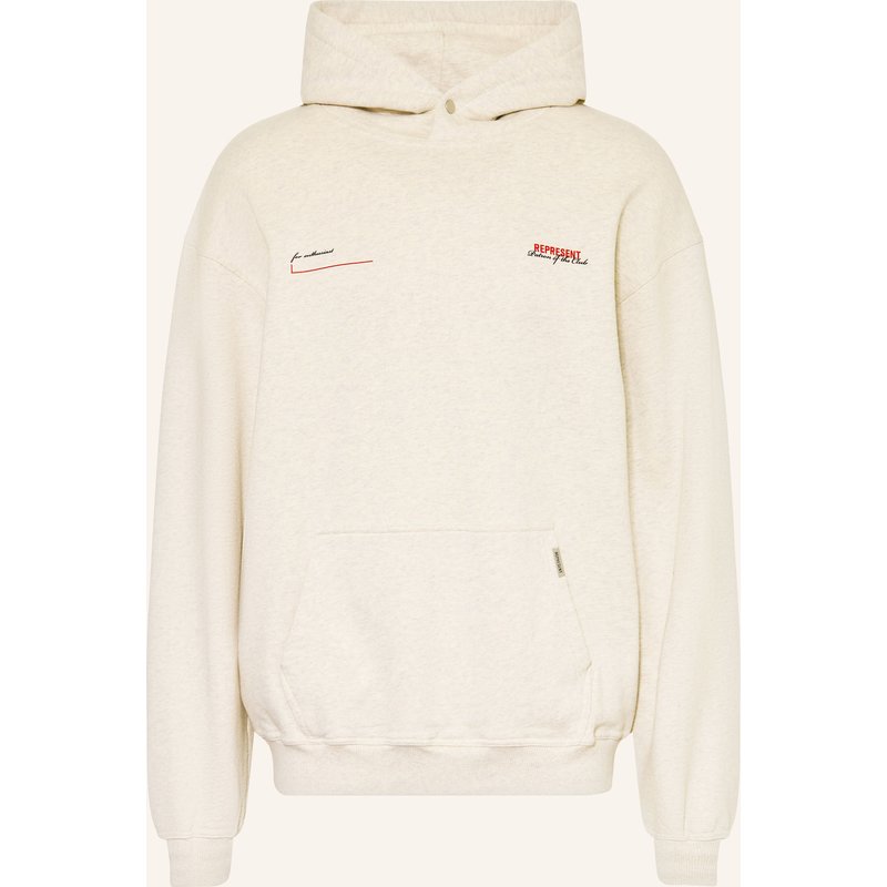 Represent Hoodie Patron Of The Club weiss