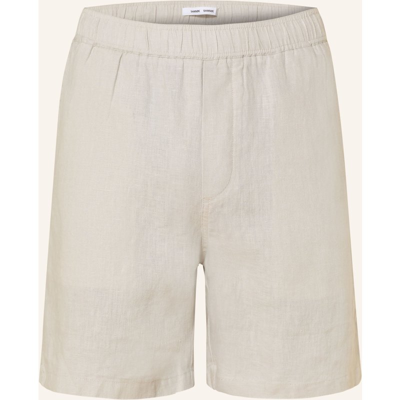 Samsøe Samsøe Leinenshorts Sajabari beige
