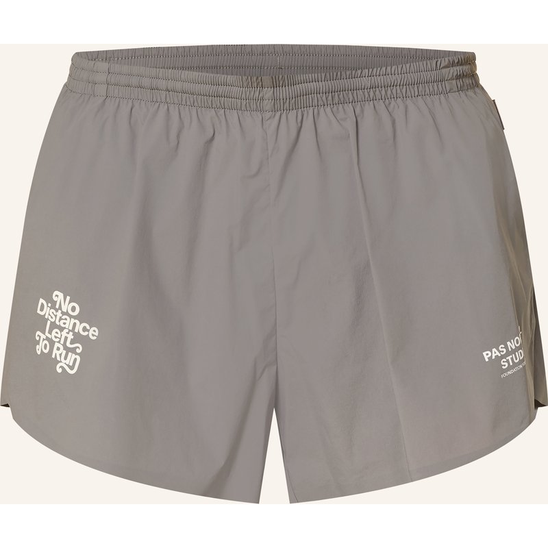 Pas Normal Studios 2-In-1-Laufshorts Balance grau