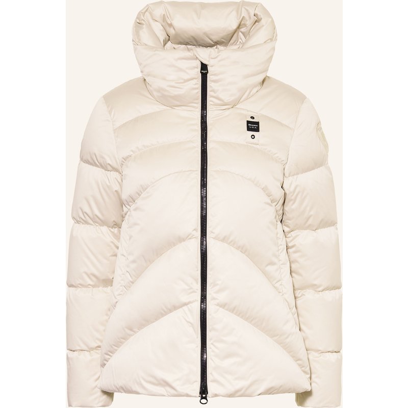 Blauer Daunenjacke Maryland weiss