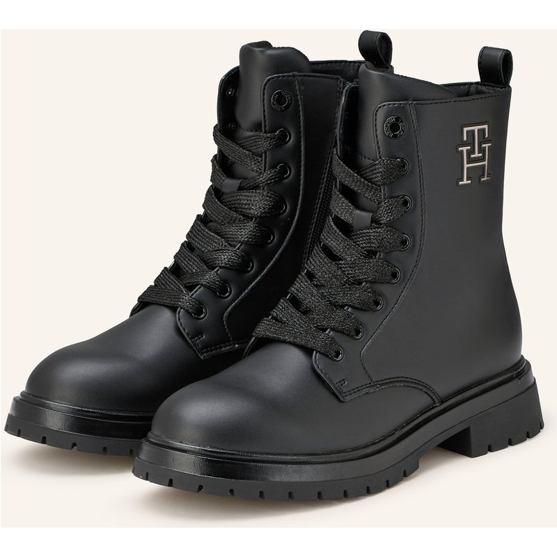 Tommy Hilfiger Schnürboots schwarz