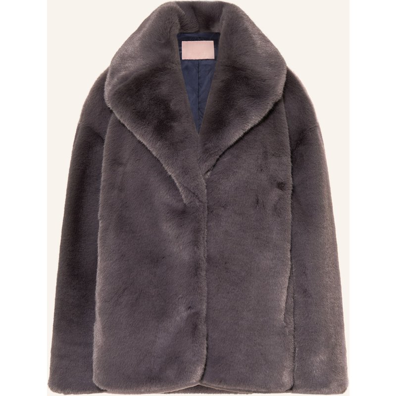Ted Baker Kunstfell-Jacke Fiela grau
