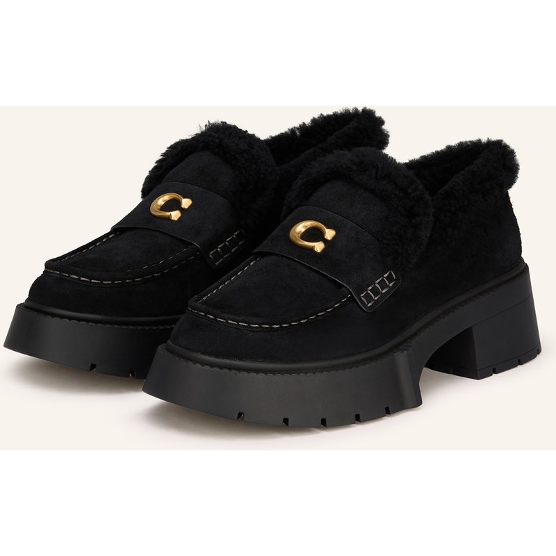 Coach Plateau-Loafer Leah schwarz
