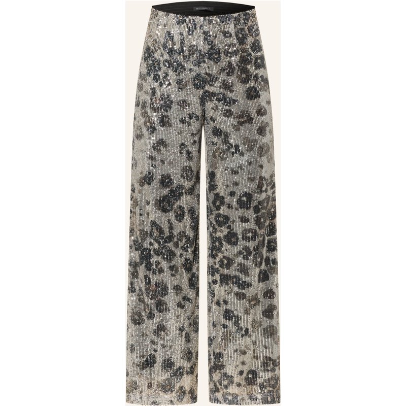 Betty Barclay Marlenehose Mit Pailletten grau