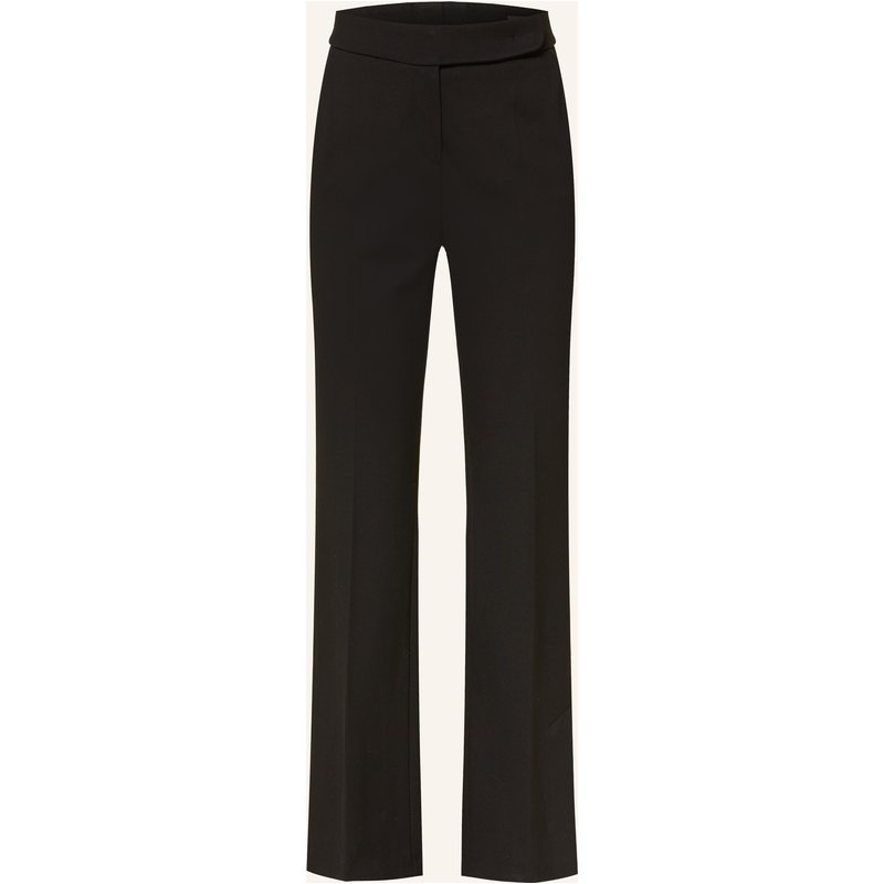 Windsor. Marlenehose Aus Jersey schwarz