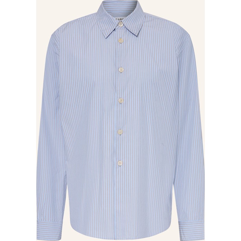 Our Legacy Hemd Beyond Comfort Fit blau
