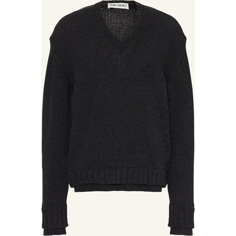 Our Legacy Pullover Aus Merinowolle schwarz
