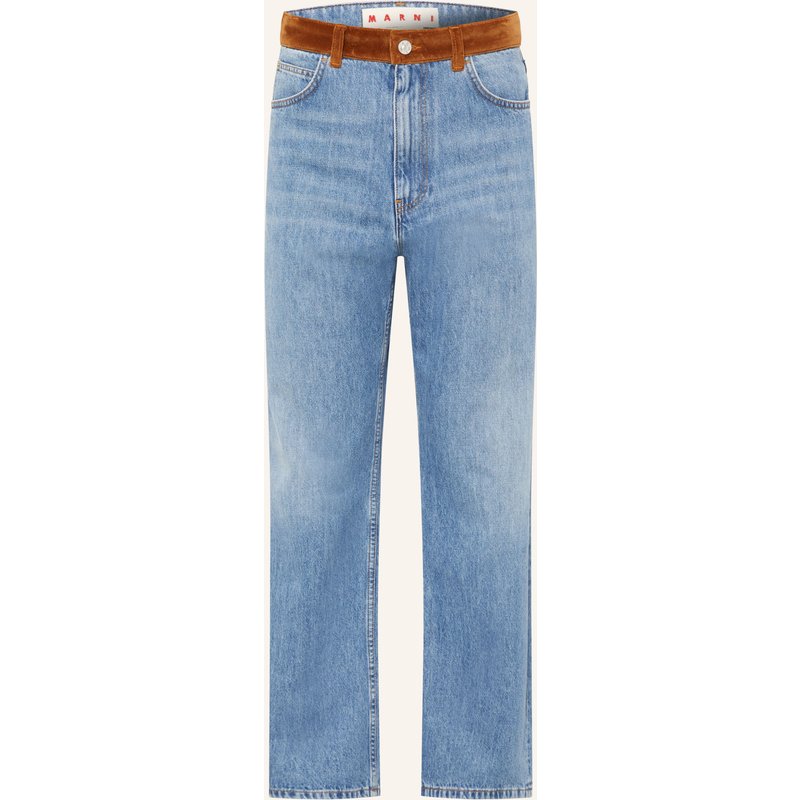 Marni Jeans Regular Fit blau