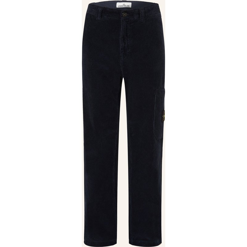 Stone Island Cordchino Tapered Fit blau
