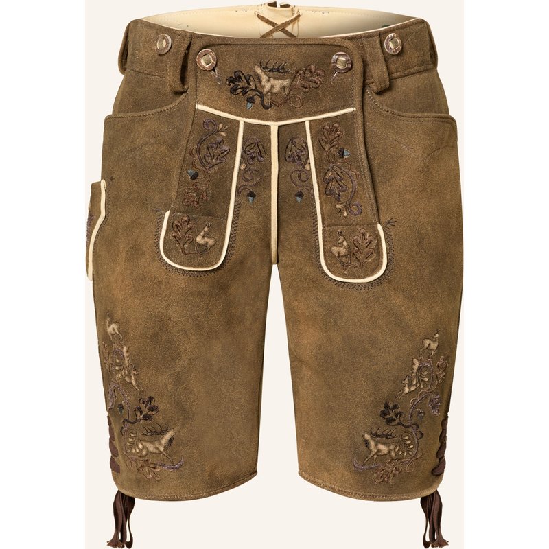Beckert Trachten-Lederhose Meran Aus Hirschleder braun