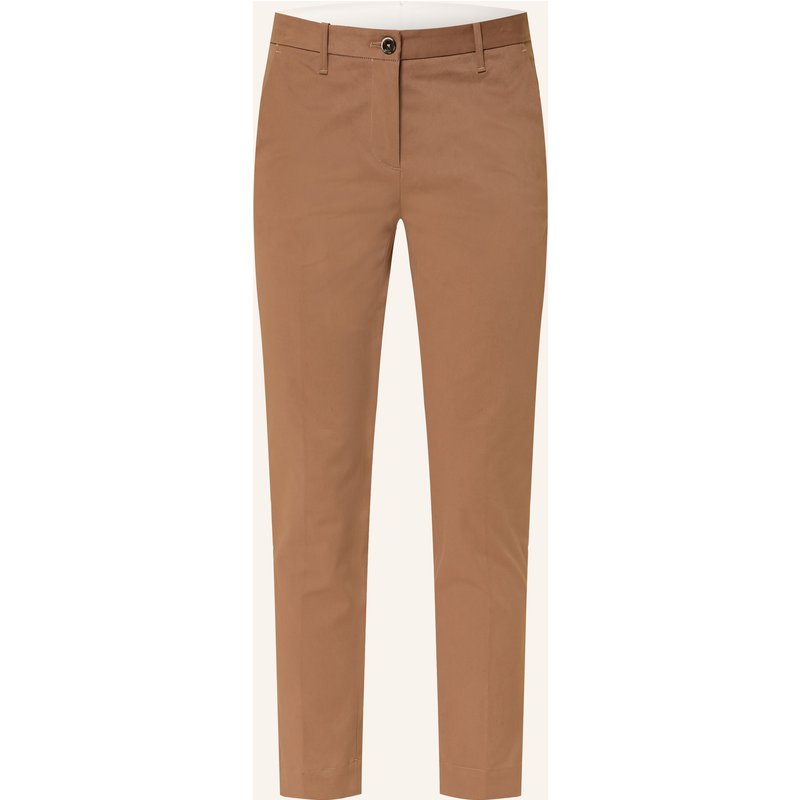 Nine:Inthe:Morning Chinos Breezy Aus Samt braun