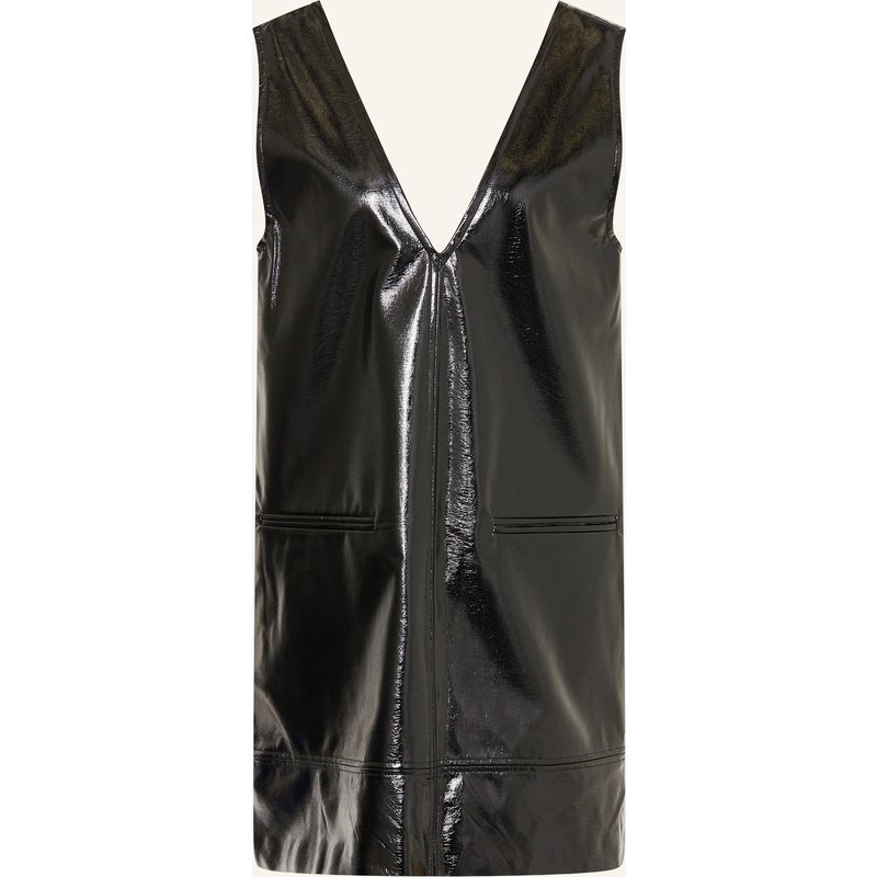 Sofie Schnoor Kleid In Lederoptik schwarz