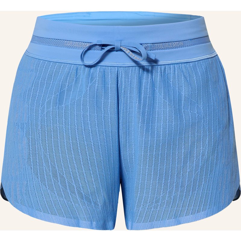 Lululemon 2-In-1-Laufshorts Fast And Free Airflow Mr 3in blau
