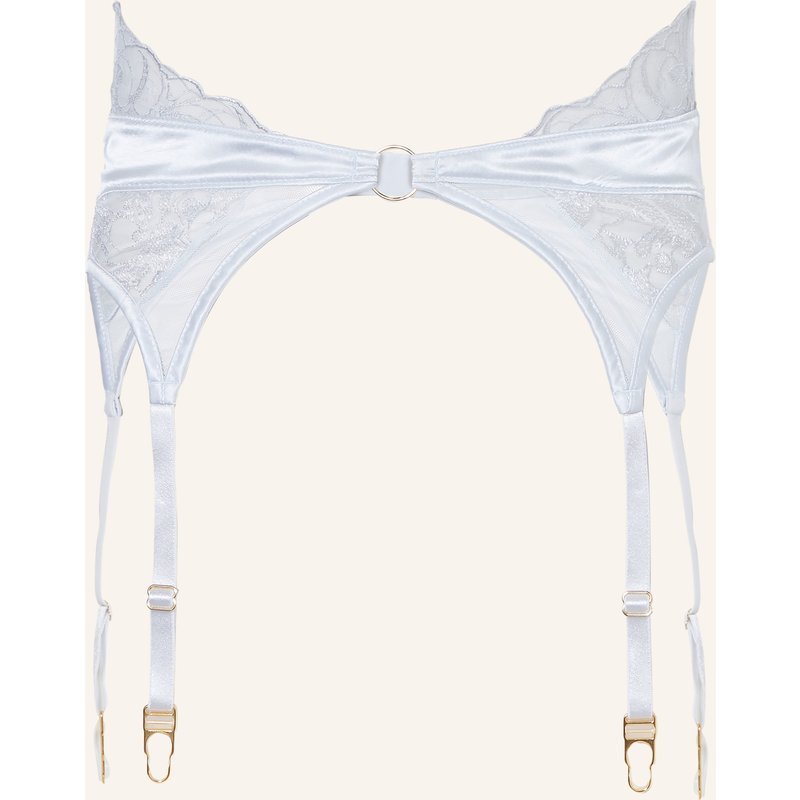 Aubade Strumpfhalter Satin Memories blau