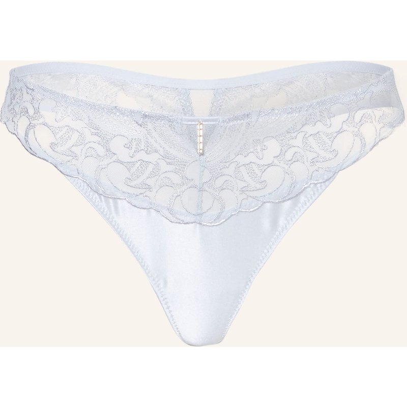 Aubade String Satin Memories Mit Cut-Out blau