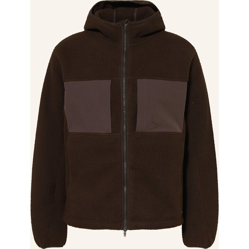 247 Represent Fleecejacke braun