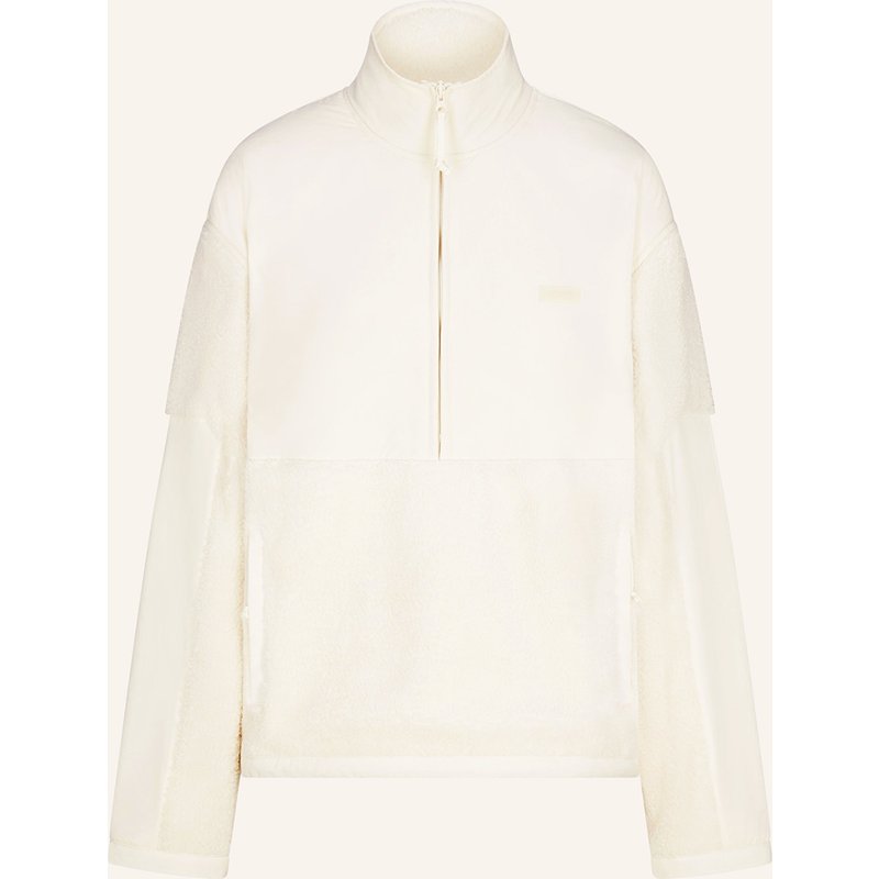 Skims Lounge-Fleecejacke Teddy weiss