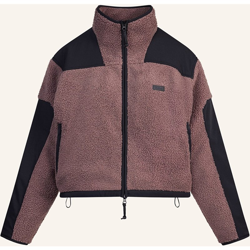 Skims Lounge-Fleecejacke Teddy braun