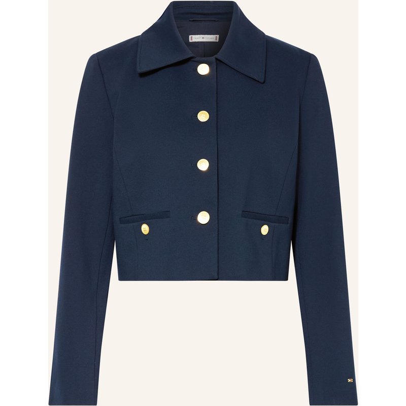 Tommy Hilfiger Kastenjacke blau
