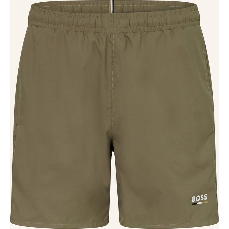 Boss Badeshorts Swordfish grau
