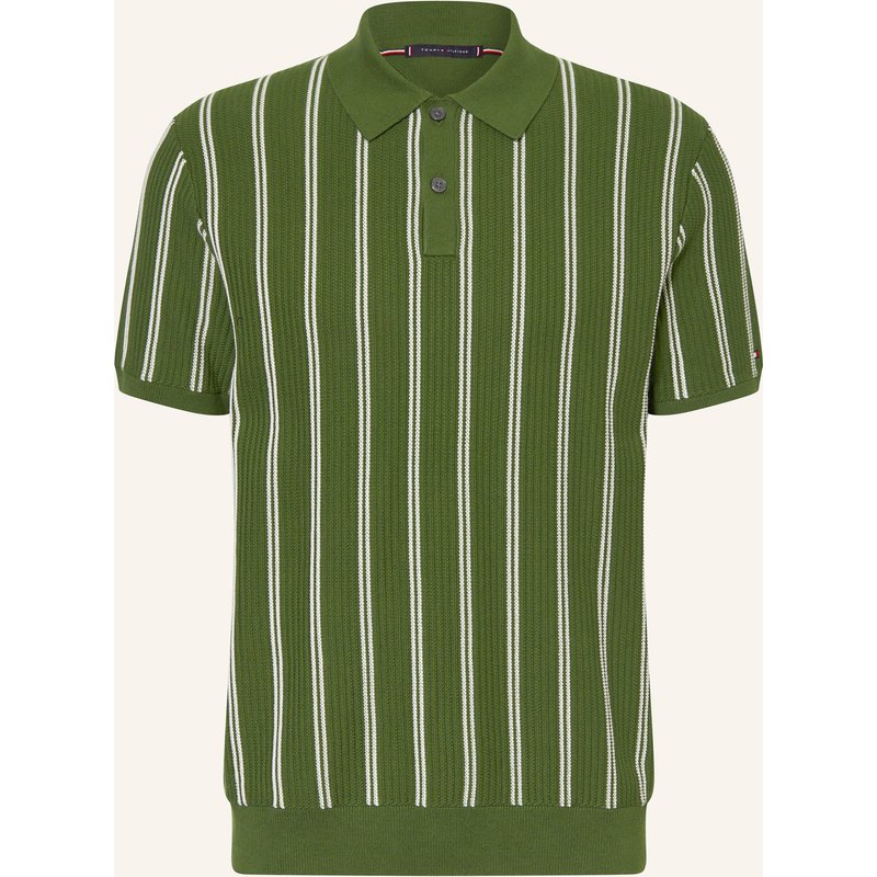 Tommy Hilfiger Strick-Poloshirt gruen
