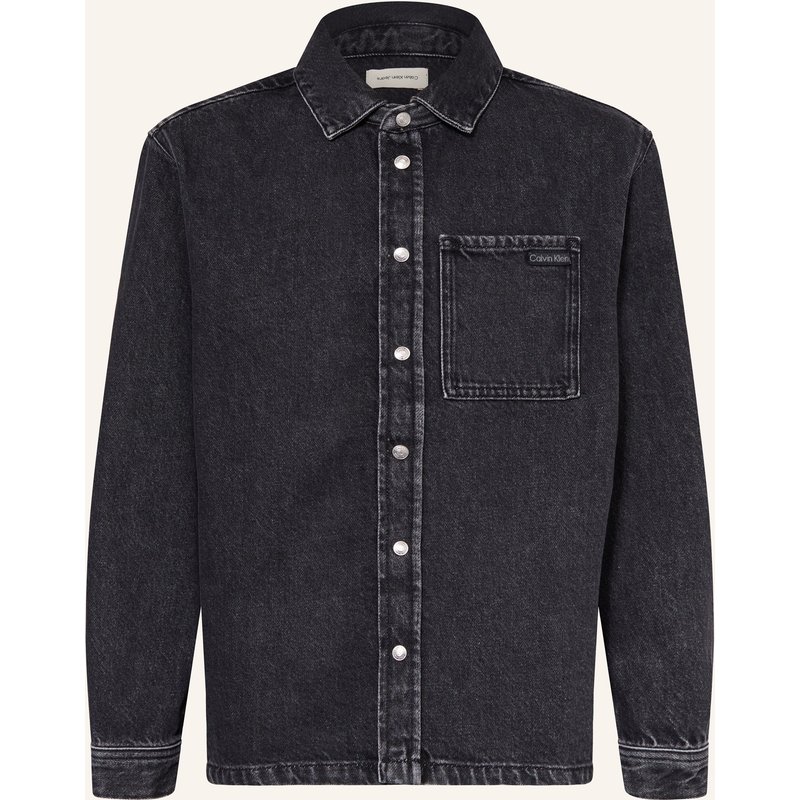Calvin Klein Jeans-Overshirt schwarz