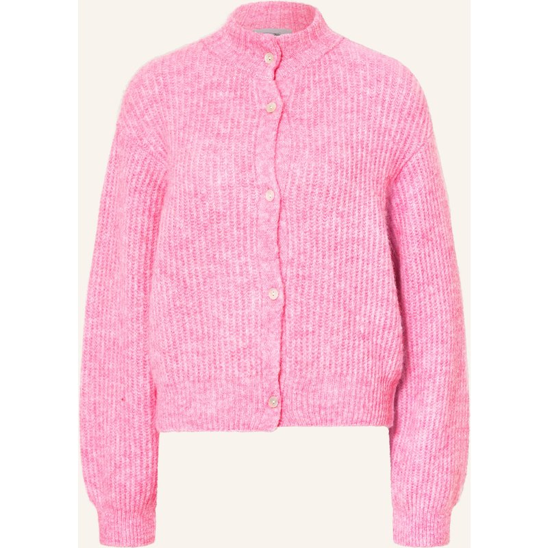 American Vintage Strickjacke East Mit Alpaka pink
