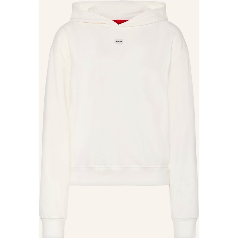 Hugo Lounge-Hoodie Signature beige
