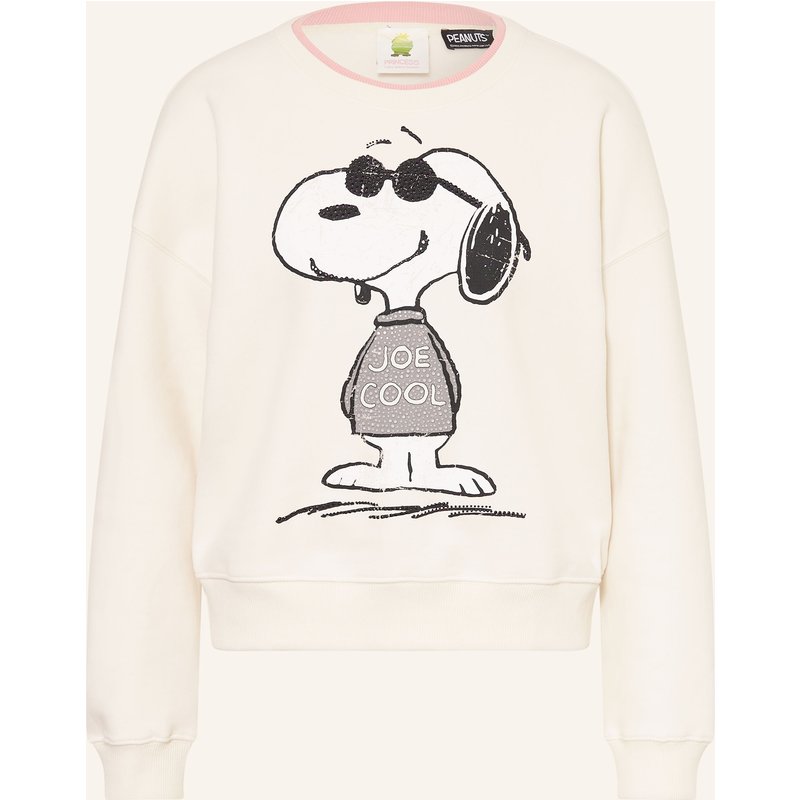 Princess Goes Hollywood Sweatshirt Mit Schmucksteinen weiss
