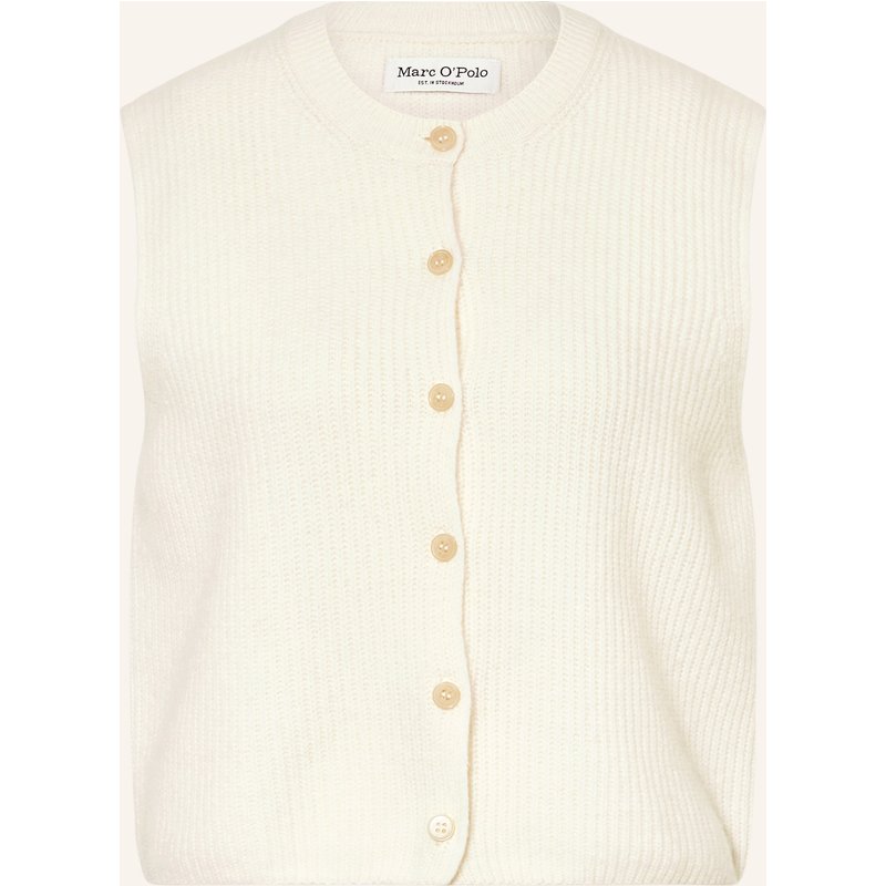 Marc O'polo Strickweste weiss